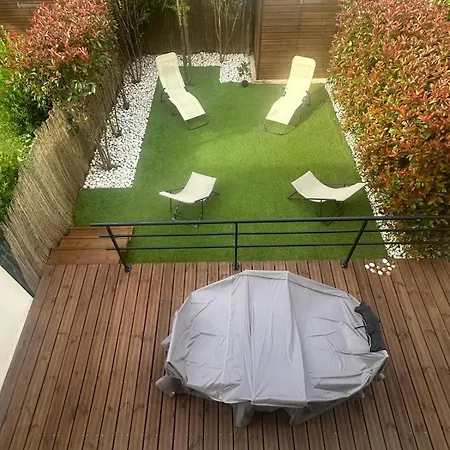 Maison Independante Avec Jardin Dans Proche De La بيت للعطل
